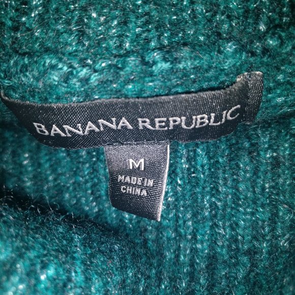 Greeen Alpaca Merino Wool blend Turtleneck rollneck warm sweater, Womens Medium - Picture 4 of 6